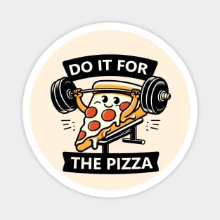 Funny Lifting Workout, Pizza Lover Magnet